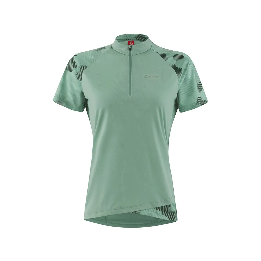 Джерси с коротким рукавом Loeffler Half Zip Maja Rise, зеленый
Джерси с коротким рукавом Loeffler Half Zip Maja Rise, зеленый