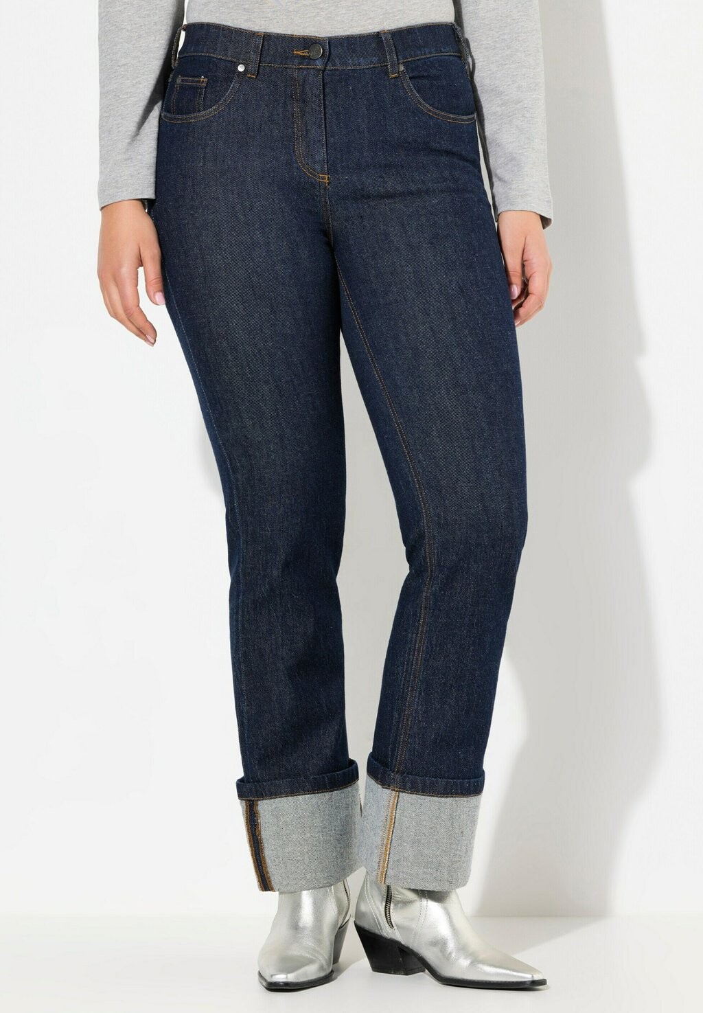 Джинсы Bootcut TURN UP HEM WIDE LEG MARY Ulla Popken, цвет Mottled Light Grey
Джинсы Bootcut TURN UP HEM WIDE LEG MARY Ulla Popken, цвет Mottled Light Grey