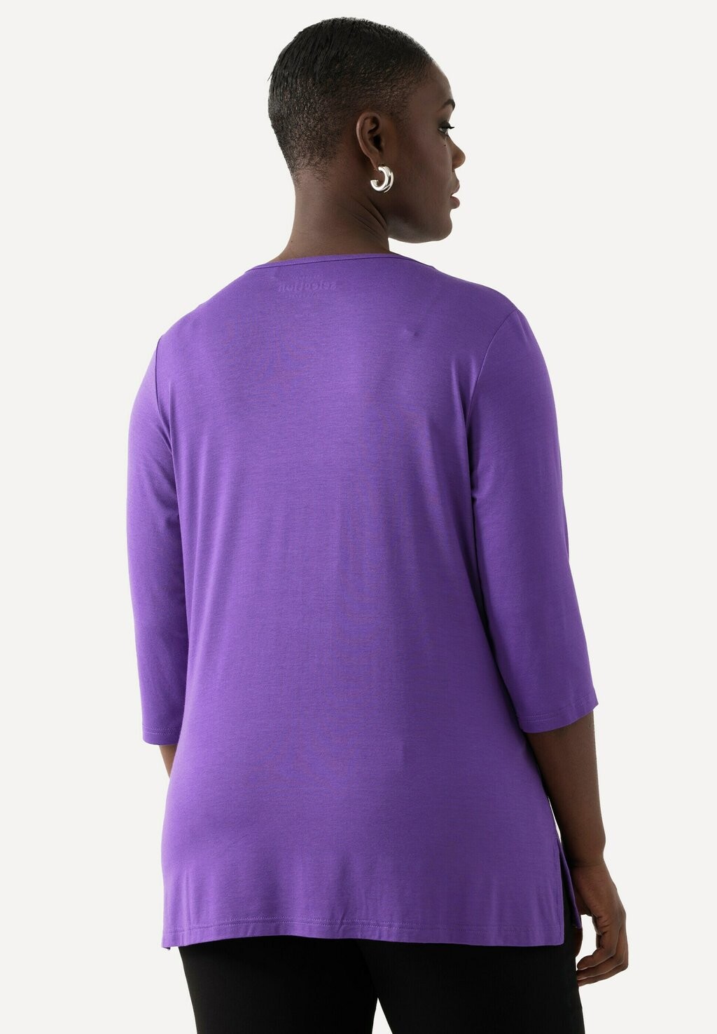 Топ с длинными рукавами TIEFER RUNDHALSAUSSCHNITT Ulla Popken, фиолетовый
Топ с длинными рукавами TIEFER RUNDHALSAUSSCHNITT Ulla Popken, фиолетовый