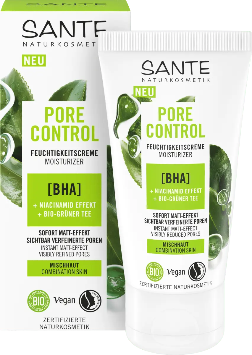 Увлажняющий крем Pore Control 50 мл. SANTE NATURKOSMETIK
Увлажняющий крем Pore Control 50 мл. SANTE NATURKOSMETIK