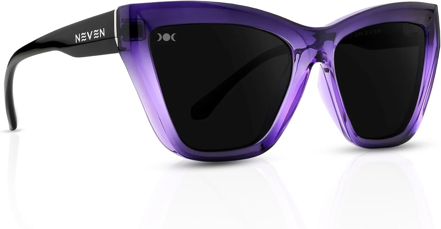 Женские поляризованные солнцезащитные очки NEVEN Coven — смелые, дерзкие дизайнерские очки в форме «кошачьих глаз» для женщин — стильные очки с защитой от УФ-излучения, Ethereal
Женские поляризованные солнцезащитные очки NEVEN Coven — смелые, дерзкие дизайнерские очки в форме «кошачьих глаз» для женщин — стильные очки с защитой от УФ-излучения, Ethereal