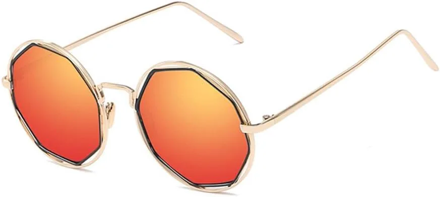 Круглые солнцезащитные очки для женщин и мужчин, металлическая большая оправа, солнцезащитные очки для женщин с защитой от УФ-излучения UV400 LANGSER, 4
Круглые солнцезащитные очки для женщин и мужчин, металлическая большая оправа, солнцезащитные очки для женщин с защитой от УФ-излучения UV400 LANGSER, 4