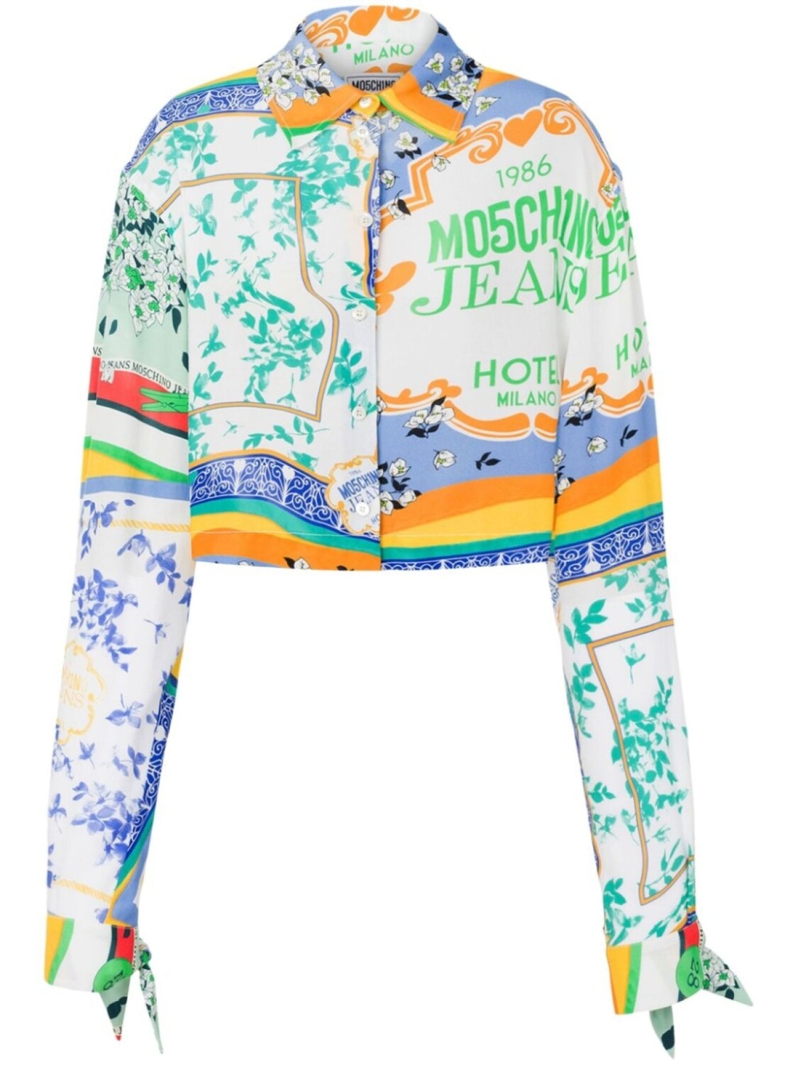 MOSCHINO JEANS рубашка с принтом, белый
MOSCHINO JEANS рубашка с принтом, белый