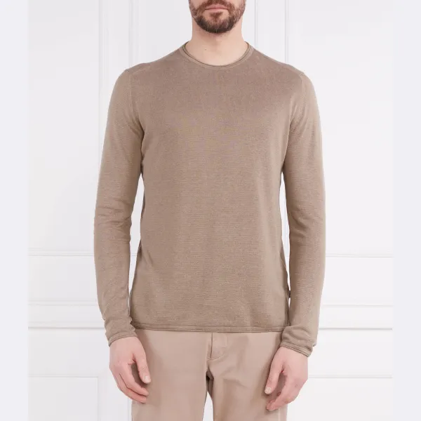 Льняной свитер Fidos обычного кроя Joop!, коричневый 
Льняной свитер Fidos обычного кроя Joop!, коричневый