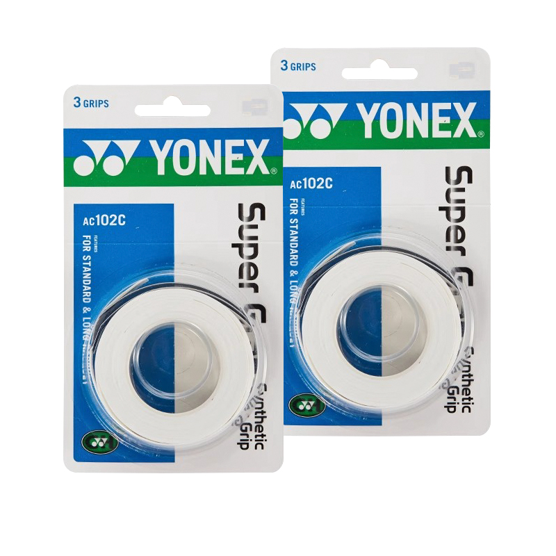Лента для обмотки ручки ракетки для бадминтона YONEX, белый
Лента для обмотки ручки ракетки для бадминтона YONEX, белый