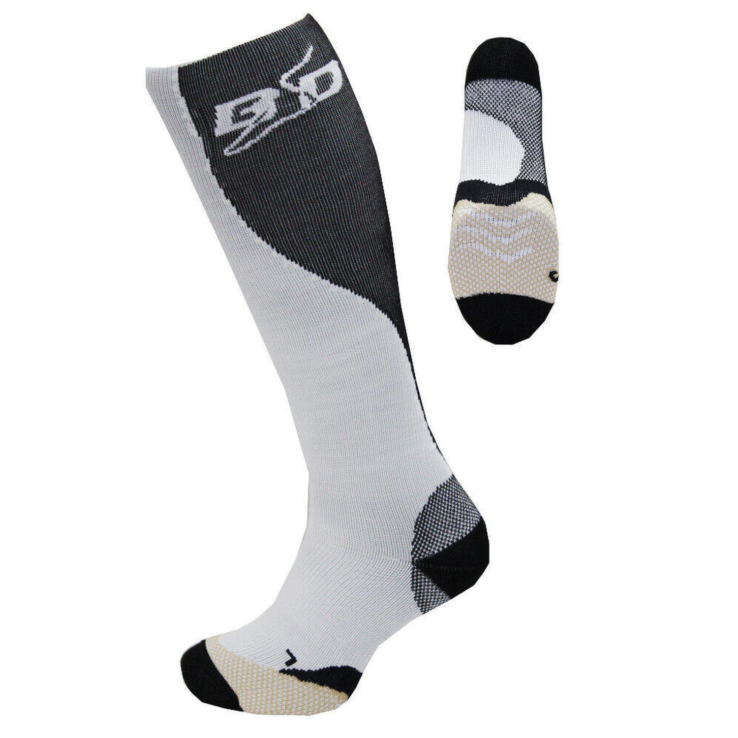 Носки для бега Bootdoc, белый/черный
Носки для бега Bootdoc, белый/черный