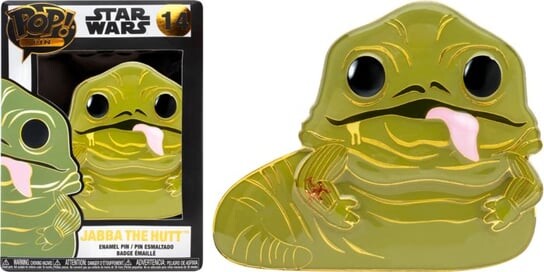 «Звездные войны» — большая эмалированная булавка № 14 — Джабба Хатт Funko