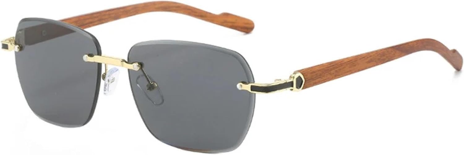 Винтажные солнцезащитные очки без оправы для женщин и мужчин, модные, роскошные, для активного отдыха, вождения, путешествий, защита от УФ-излучения UV400 generic, Brown Gray
Винтажные солнцезащитные очки без оправы для женщин и мужчин, модные, роскошные, для активного отдыха, вождения, путешествий, защита от УФ-излучения UV400 generic, Brown Gray