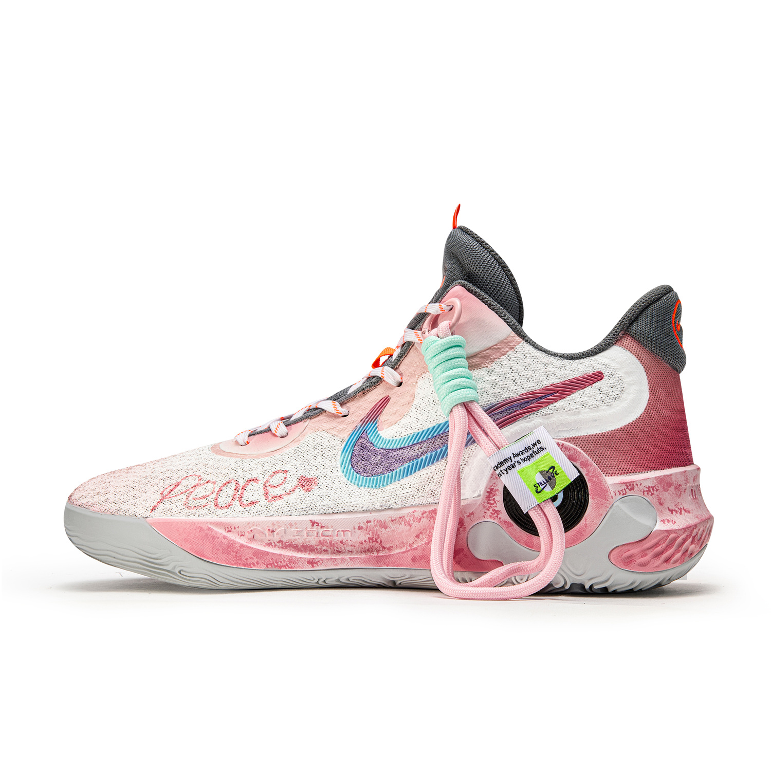 Nike Кроссовки для баскетбола KD Trey 5 IX с абразивостойкими амортизаторами Mid Top Unisex розовый белый
Nike Кроссовки для баскетбола KD Trey 5 IX с абразивостойкими амортизаторами Mid Top Unisex розовый белый