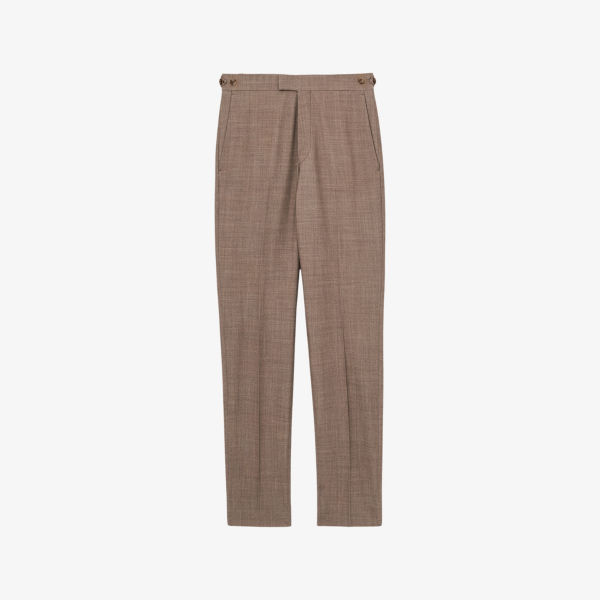 Брюки Reiss Belmont с зауженным силуэтом из эластичной ткани, коричневый
Брюки Reiss Belmont с зауженным силуэтом из эластичной ткани, коричневый