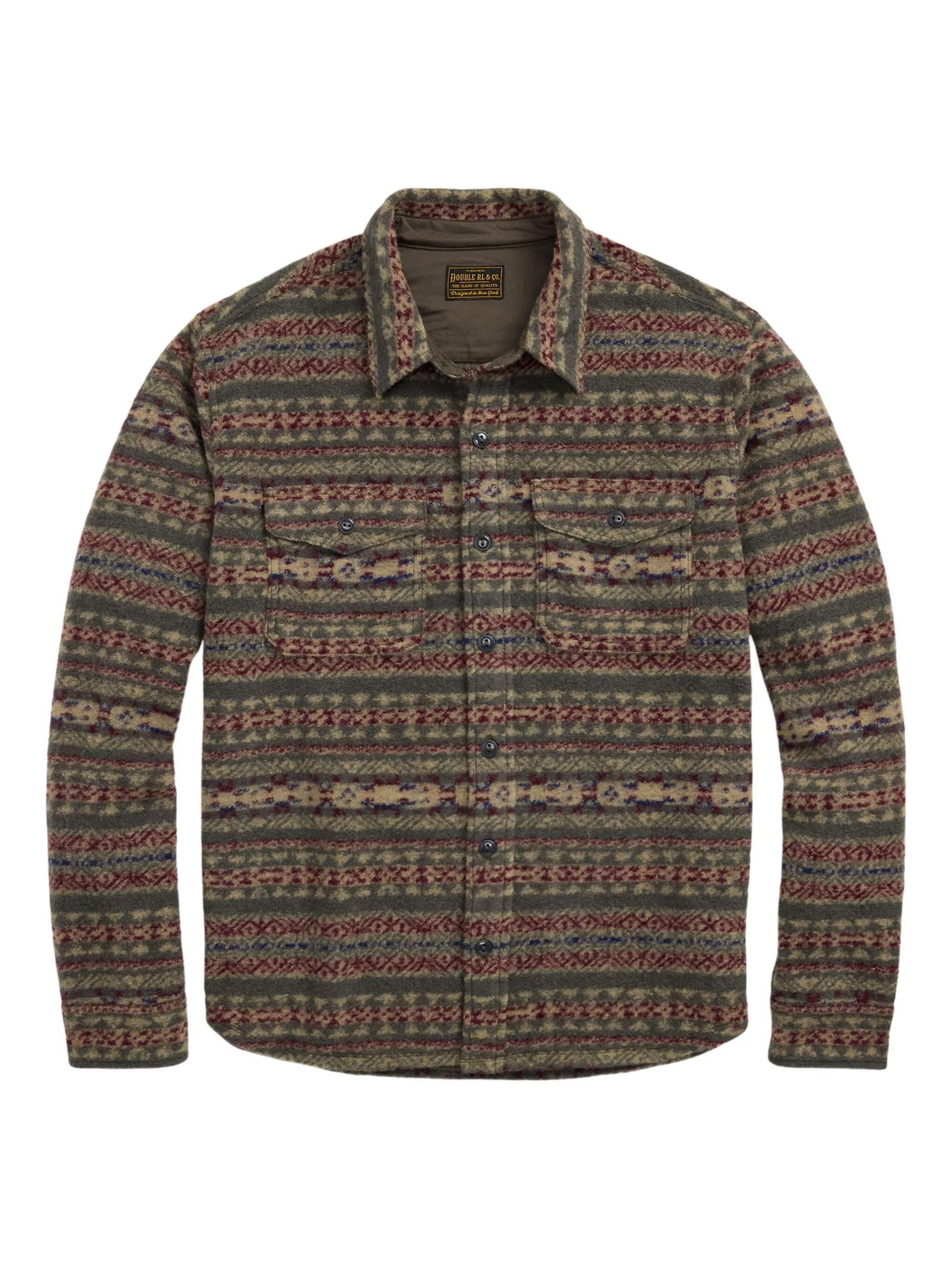 Жаккардовая рубашка Hector с узором Ralph Lauren Rrl, зеленый
Жаккардовая рубашка Hector с узором Ralph Lauren Rrl, зеленый