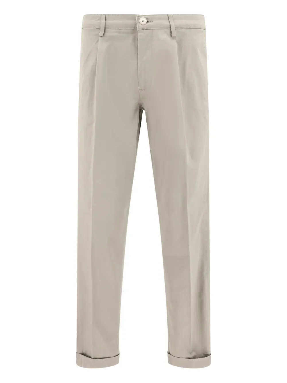 Арбатские брюки прямого кроя с прорезными карманами Cruna, белый 
Арбатские брюки прямого кроя с прорезными карманами Cruna, белый