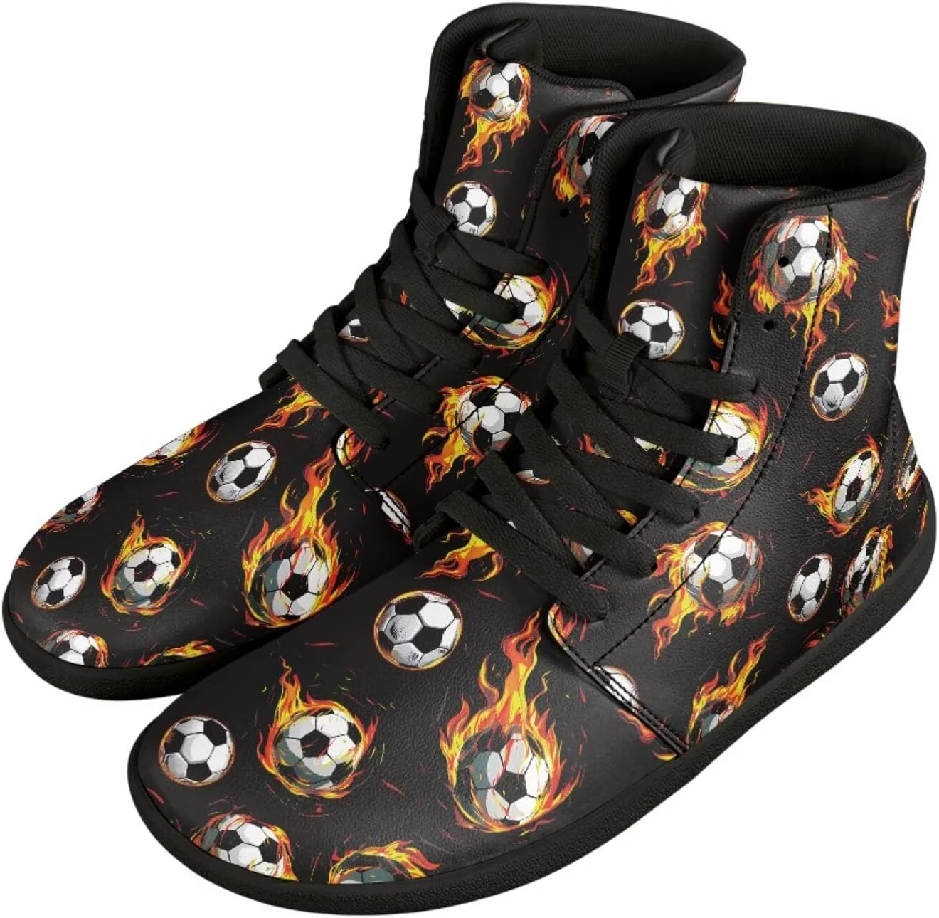 Мужские широкие высокие минималистичные сникеры с босоножкой, подошвой нулевого перепада, для ходьбы, на шнуровке, на молнии, тренировочные и беговые кроссовки, модные сникеры Chririnla, Fire Flames Soccer
Мужские широкие высокие минималистичные сникеры с босоножкой, подошвой нулевого перепада, для ходьбы, на шнуровке, на молнии, тренировочные и беговые кроссовки, модные сникеры Chririnla, Fire Flames Soccer