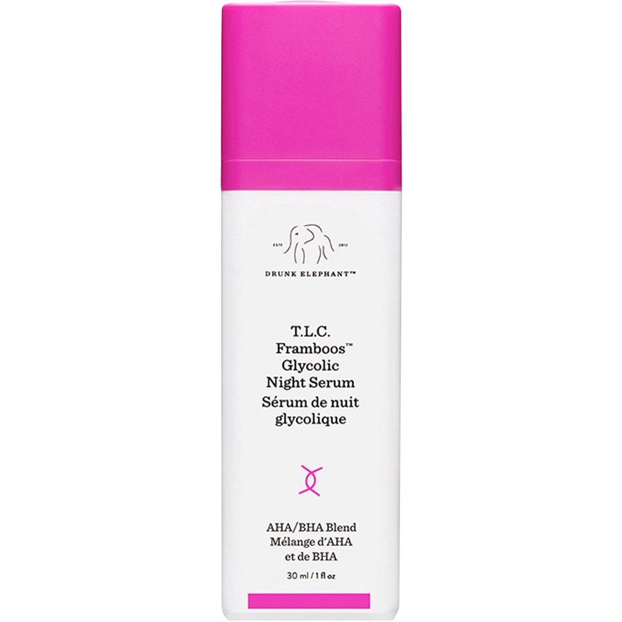 Сыворотка для лица Drunk Elephant T.L.C. Framboos Glycolic Night Serum, 30 ml
Сыворотка для лица Drunk Elephant T.L.C. Framboos Glycolic Night Serum, 30 ml