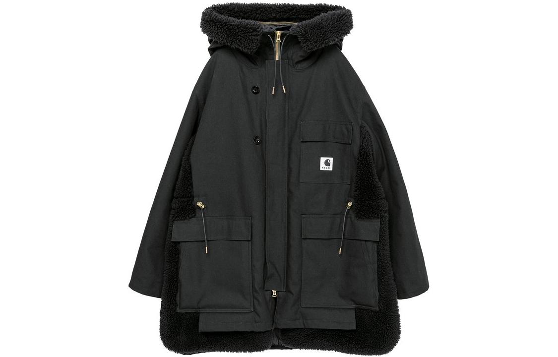 Sacai Куртка-пуховик Carhartt WIP X Carhartt WIP FW23 Co branded Series FW23, унисекс, черный
Sacai Куртка-пуховик Carhartt WIP X Carhartt WIP FW23 Co branded Series FW23, унисекс, черный