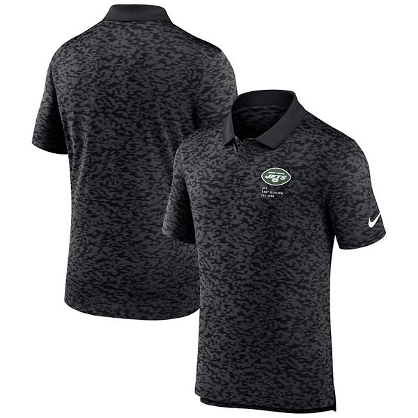 Мужская черная футболка-поло New York Jets Nike
Мужская черная футболка-поло New York Jets Nike