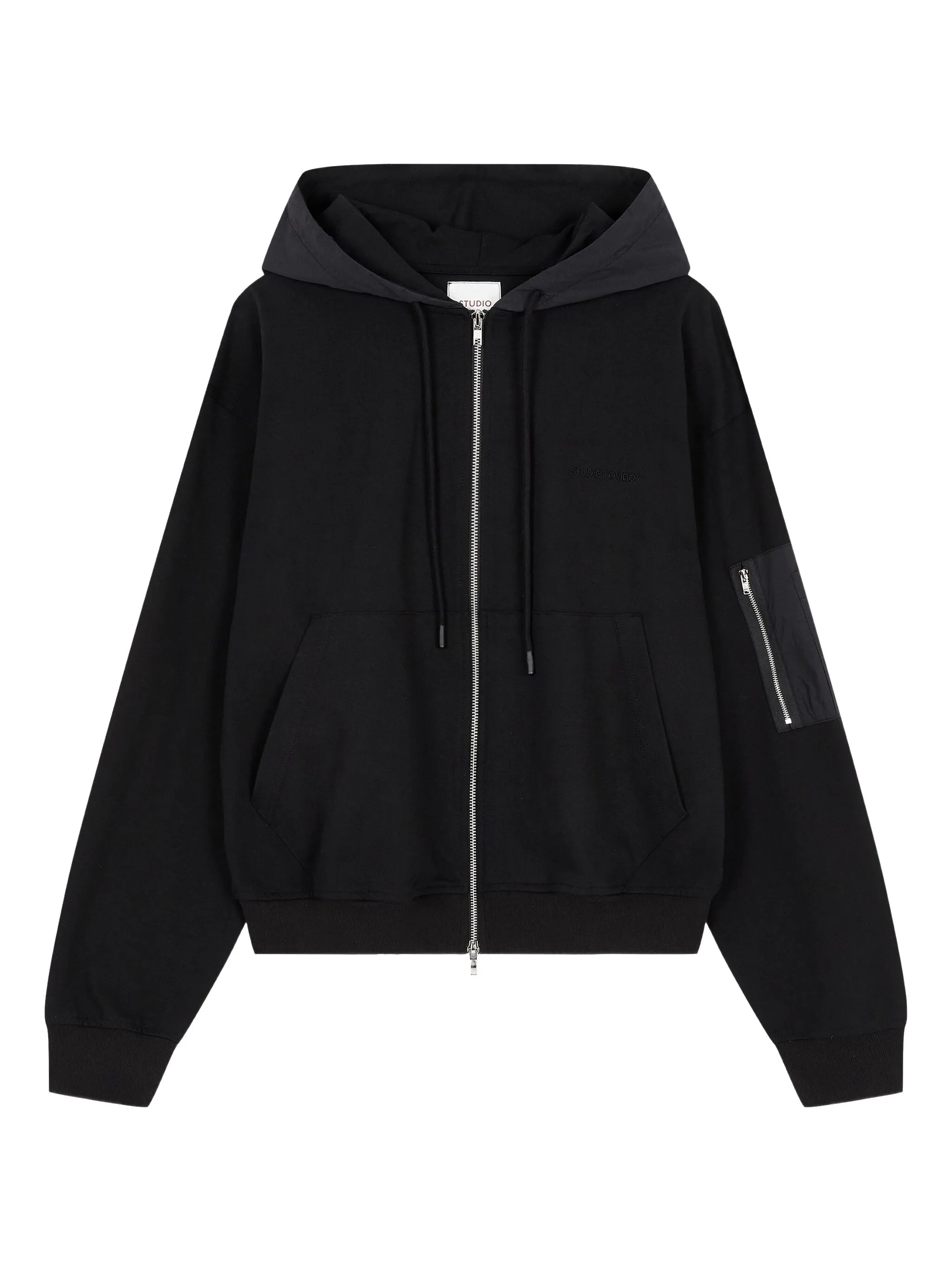 Толстовка на молнии с капюшоном Studio Tomboy, черный
Толстовка на молнии с капюшоном Studio Tomboy, черный