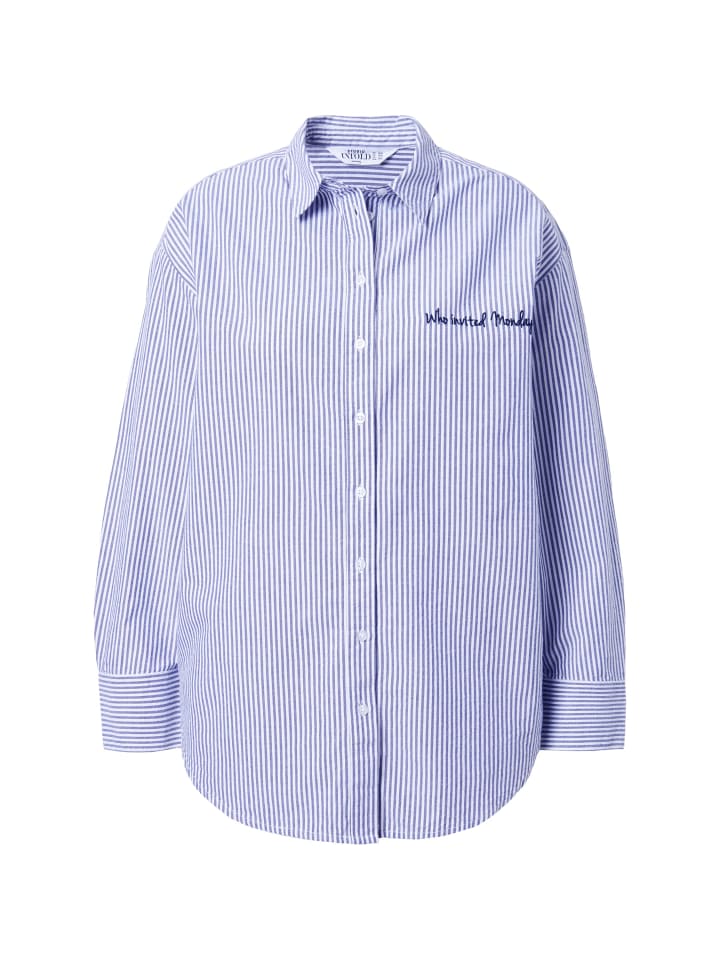 Темно-синяя блузка-рубашка Studio Untold
Темно-синяя блузка-рубашка Studio Untold