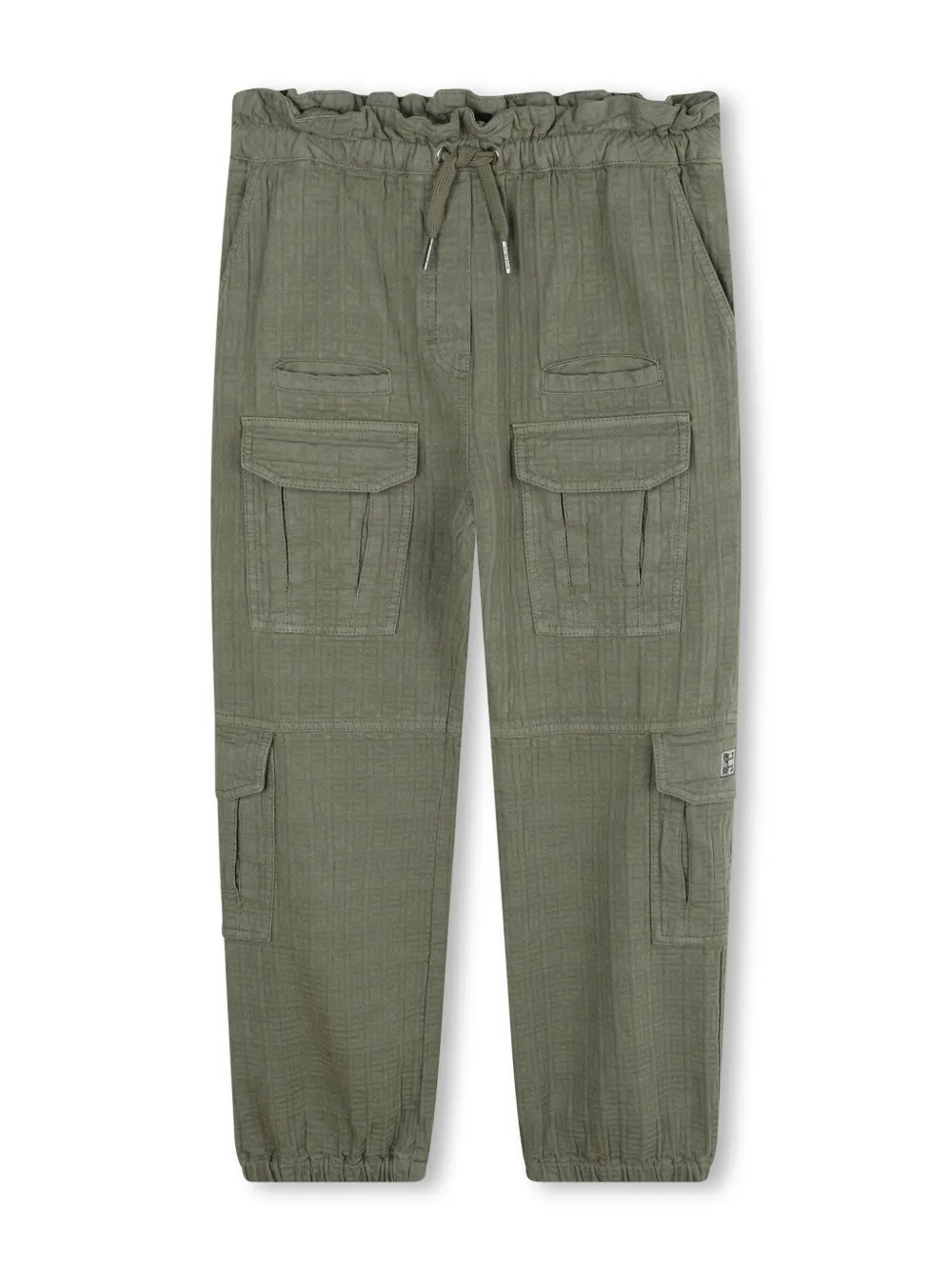 Жаккардовые брюки карго с логотипом 4G Givenchy Kids, зеленый
Жаккардовые брюки карго с логотипом 4G Givenchy Kids, зеленый