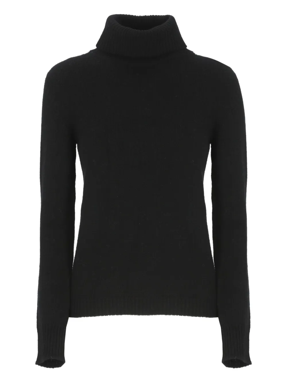 Свитер с воротником-гольф и ребристыми манжетами Vanisè, черный
Свитер с воротником-гольф и ребристыми манжетами Vanisè, черный