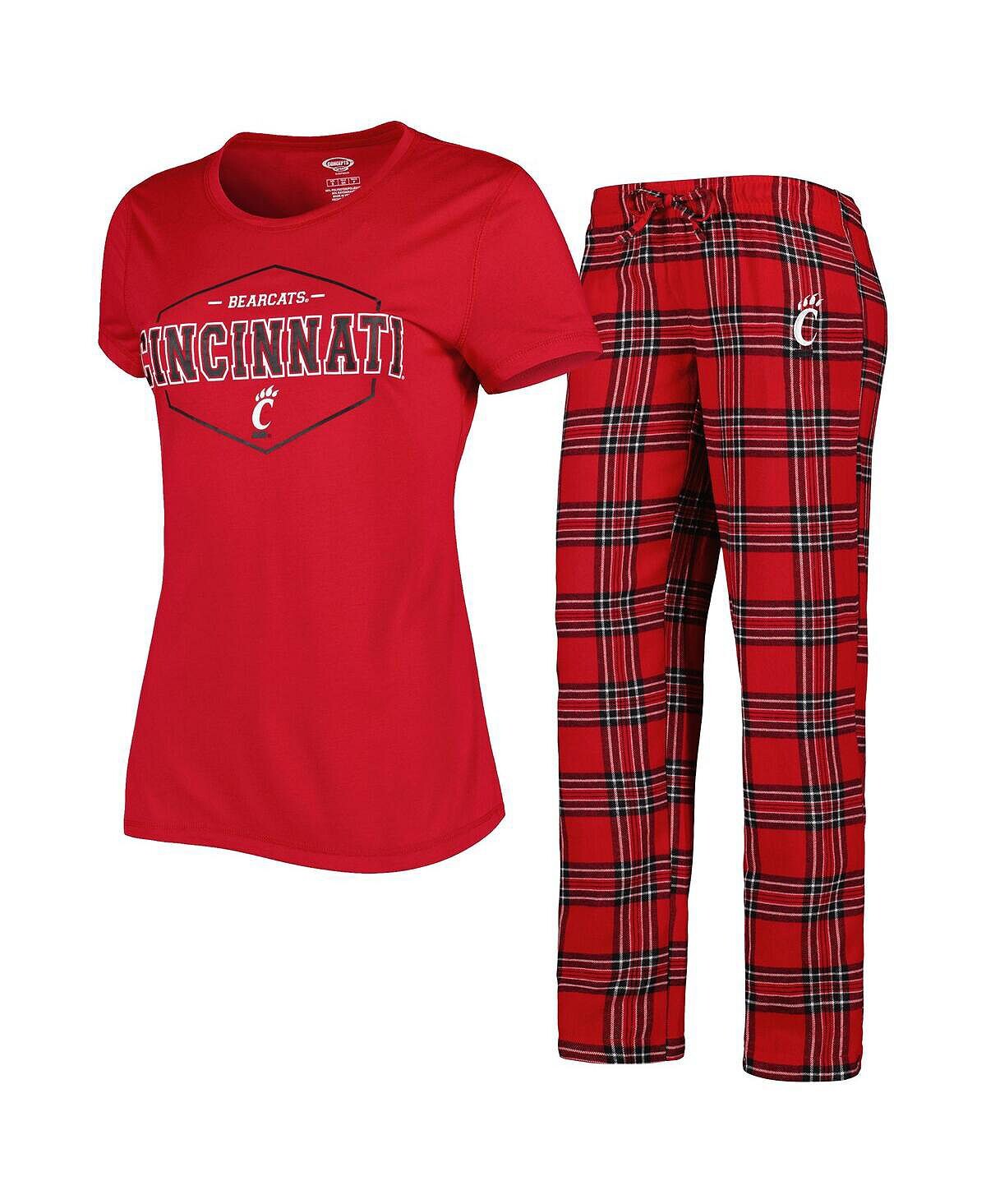 Женская красно-черная футболка с логотипом Cincinnati Bearcats и фланелевые брюки для сна Concepts Sport, Черный, Женская красно-черная футболка с логотипом Cincinnati Bearcats и фланелевые брюки для сна Concepts Sport
Женская красно-черная футболка с логотипом Cincinnati Bearcats и фланелевые брюки для сна Concepts Sport, Черный, Женская красно-черная футболка с логотипом Cincinnati Bearcats и фланелевые брюки для сна Concepts Sport