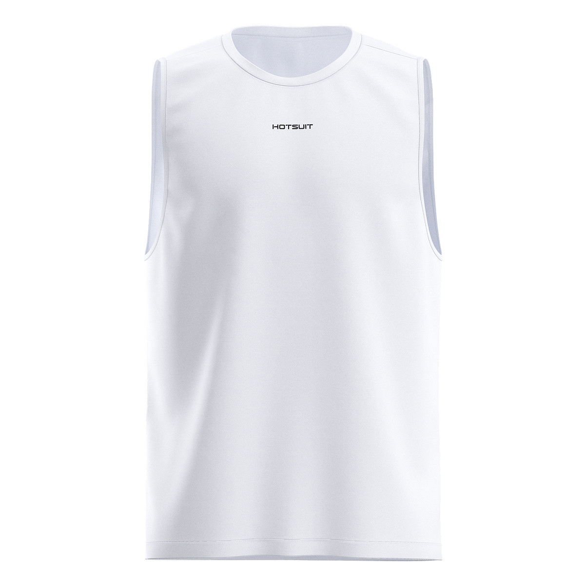 Футболка-майка мужская HOTSUIT, серебристо-белая 
Футболка-майка мужская HOTSUIT, серебристо-белая