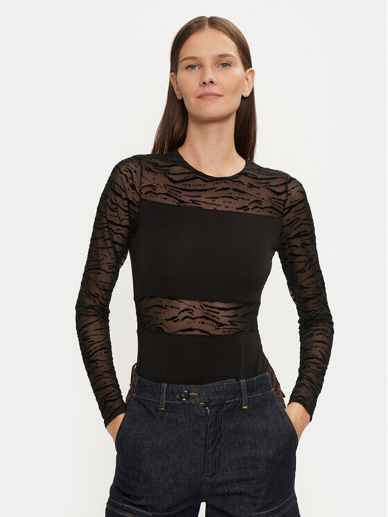 Боди облегающее Only, черный
Боди облегающее Only, черный