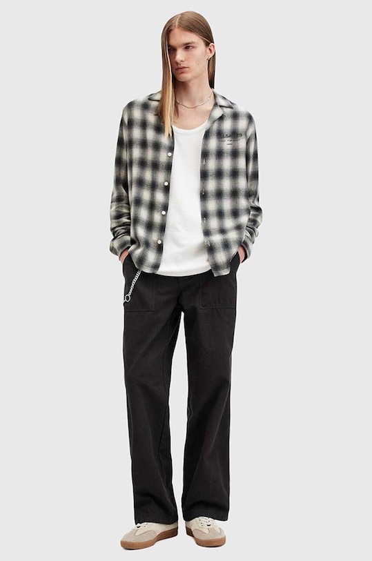 Хлопковые брюки CREEK TROUSER Allsaints, черный
Хлопковые брюки CREEK TROUSER Allsaints, черный