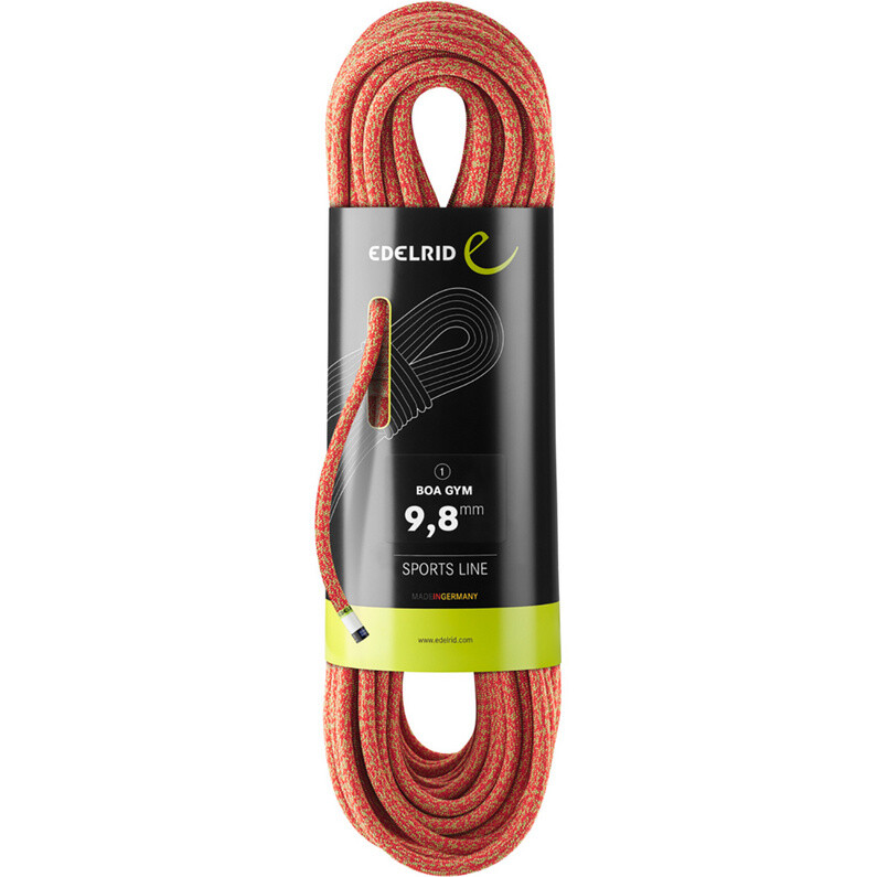 Веревка для лазания Boa Gym 98 Edelrid, красный 
Веревка для лазания Boa Gym 98 Edelrid, красный