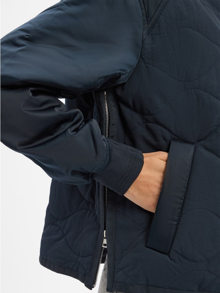 Стеганая куртка Harpar темно-синего цвета OPUS
Стеганая куртка Harpar темно-синего цвета OPUS