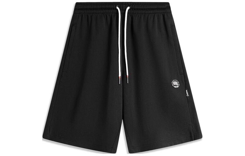 Badfive повседневные шорты мужские черные Lining, черный 
Badfive повседневные шорты мужские черные Lining, черный