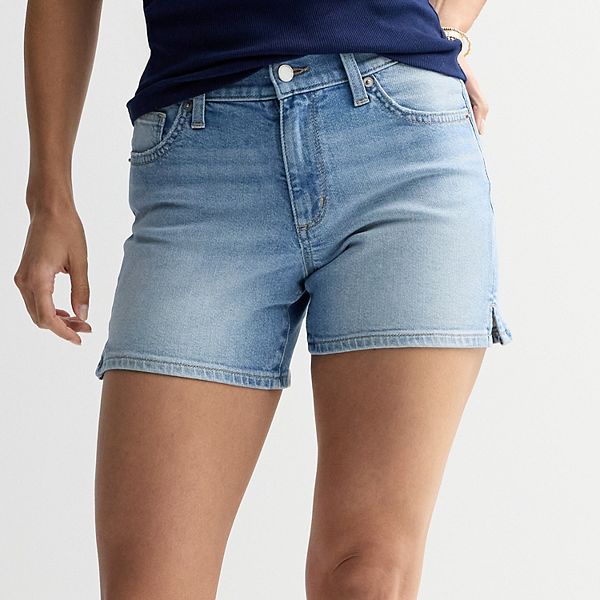 Джинсовые шорты mid rise Petite Sonoma Goods For Life, Super Light Wash
Джинсовые шорты mid rise Petite Sonoma Goods For Life, Super Light Wash