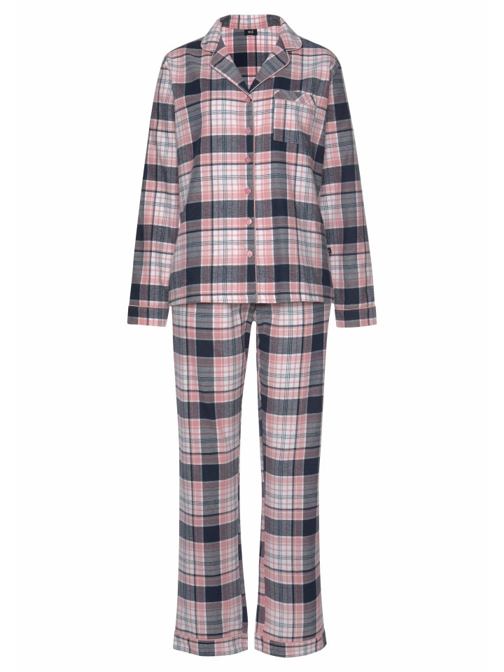 H.I.S Розовая клетчатая пижама
H.I.S Розовая клетчатая пижама
