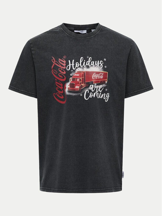 Футболка стандартного кроя Only & Sons, черный
Футболка стандартного кроя Only & Sons, черный