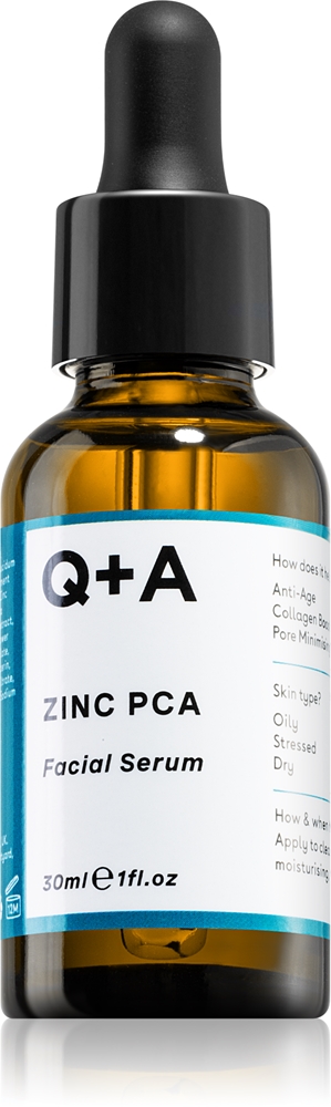 Сыворотка для лица с цинком PCA, разглаживающая кожу и сужающая поры Q+A, 30 мл
Сыворотка для лица с цинком PCA, разглаживающая кожу и сужающая поры Q+A, 30 мл