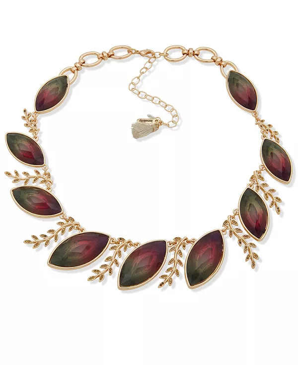 Ожерелье из веток, украшенное паве из стекла и смоляных камней Lonna & Lilly, multi
Ожерелье из веток, украшенное паве из стекла и смоляных камней Lonna & Lilly, multi