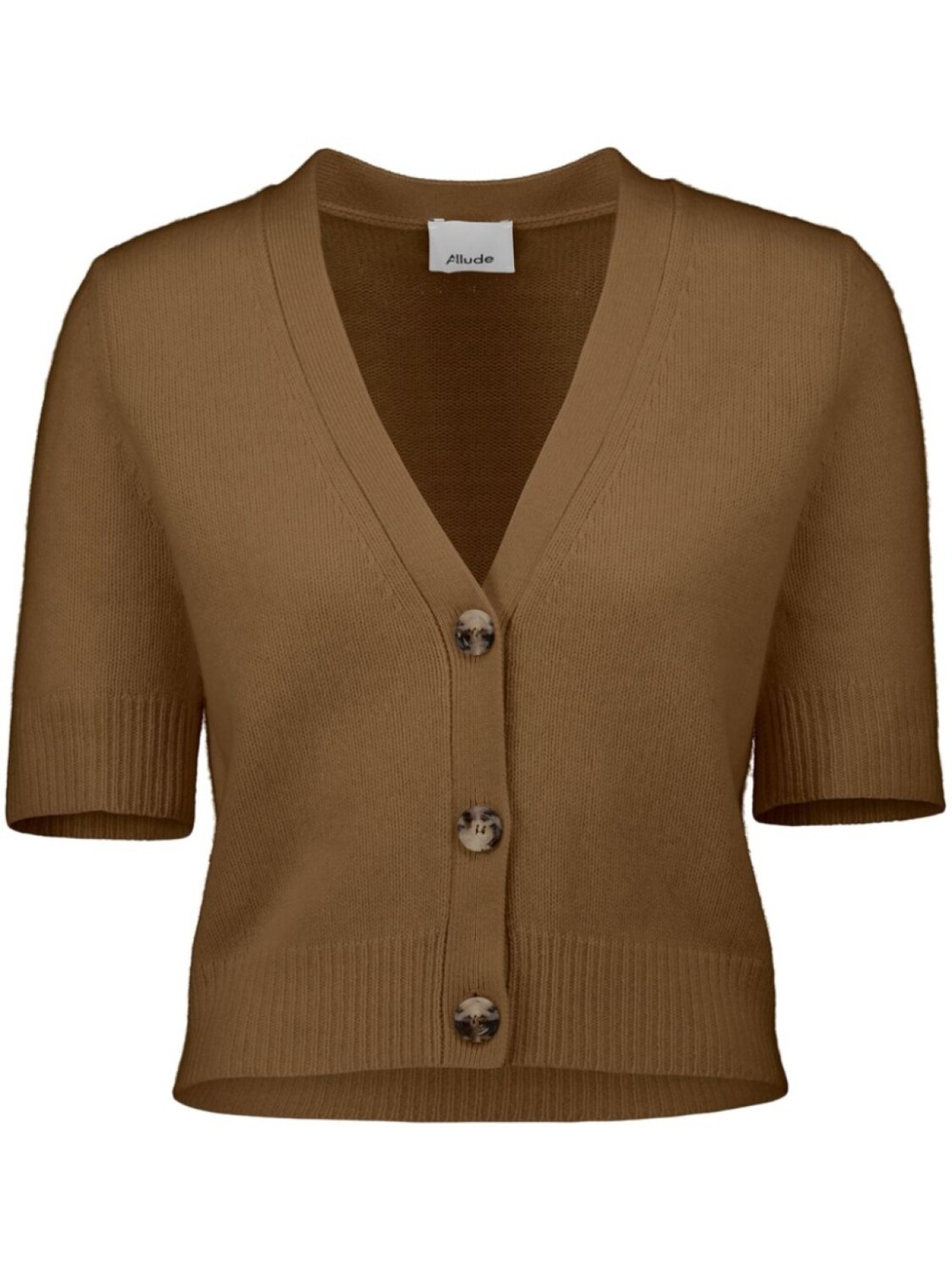 Кашемировый кардиган Allude, коричневый
Кашемировый кардиган Allude, коричневый