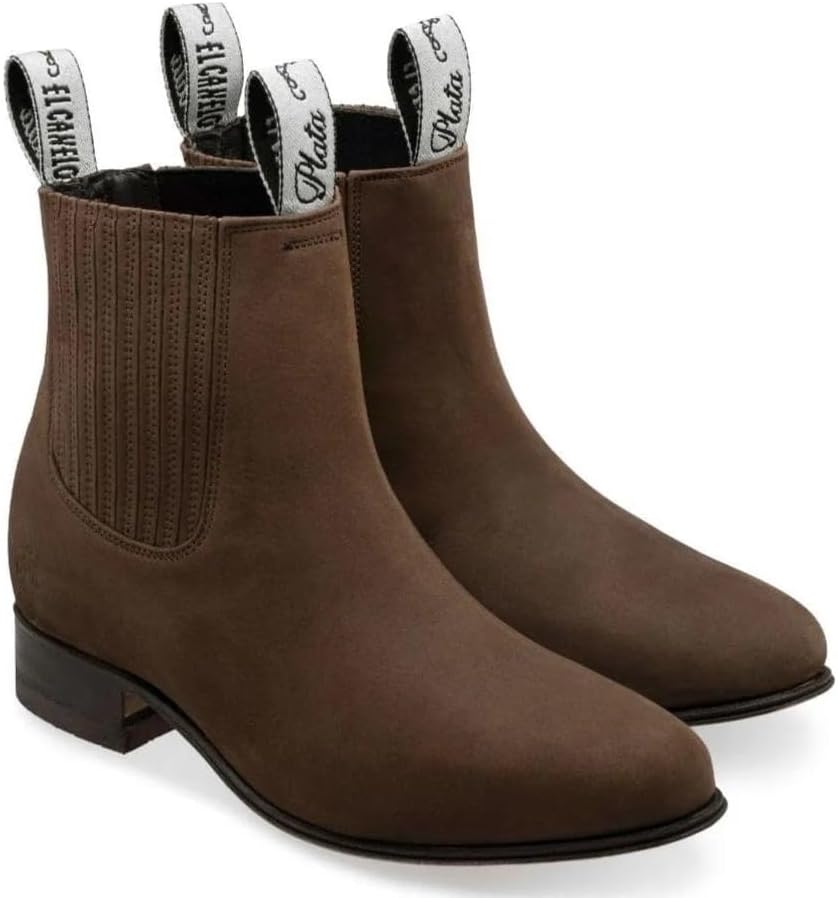 Мужские ботинки El Canelo Plata из натуральной нубуковой замши с короткой голенью - коричневые Generic
Мужские ботинки El Canelo Plata из натуральной нубуковой замши с короткой голенью - коричневые Generic