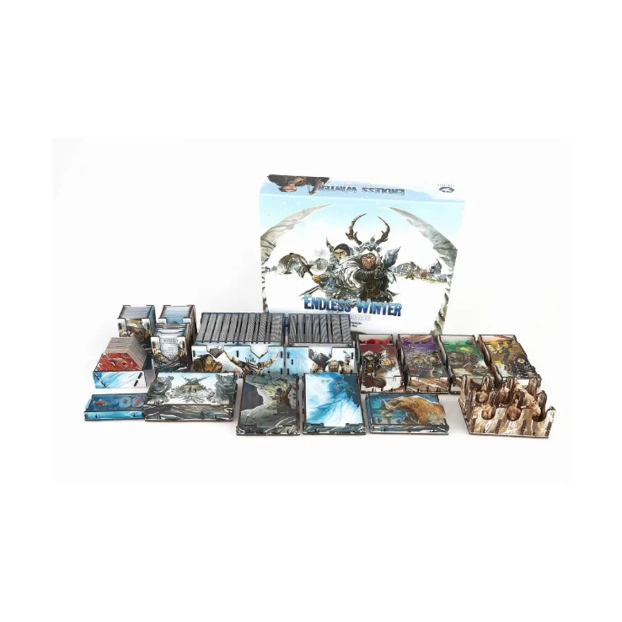 Вставка для бесконечной зимы — стержневой ящик Paleoamericans + расширения с УФ-печатью, Box Inserts (E-Raptor)
Вставка для бесконечной зимы — стержневой ящик Paleoamericans + расширения с УФ-печатью, Box Inserts (E-Raptor)