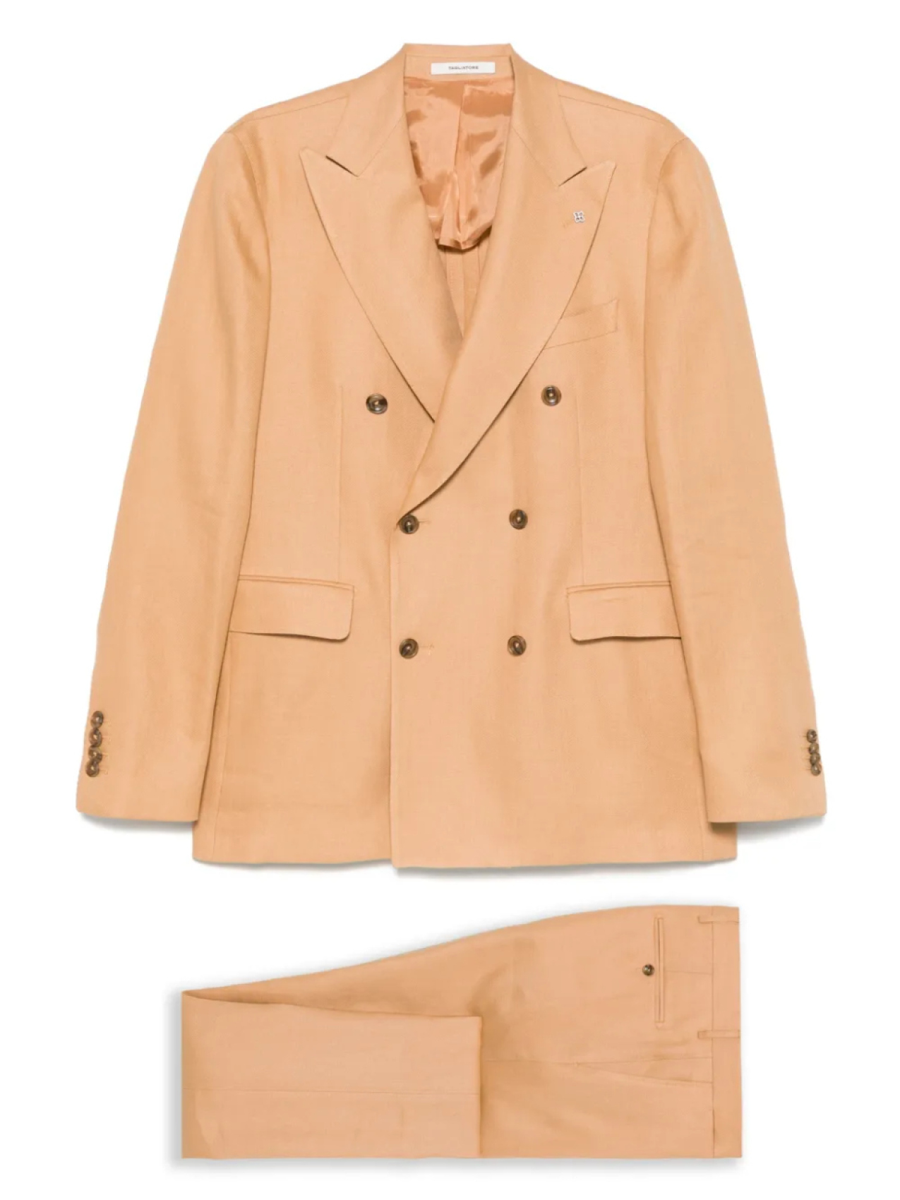 Двубортный костюм Tagliatore, коричневый
Двубортный костюм Tagliatore, коричневый