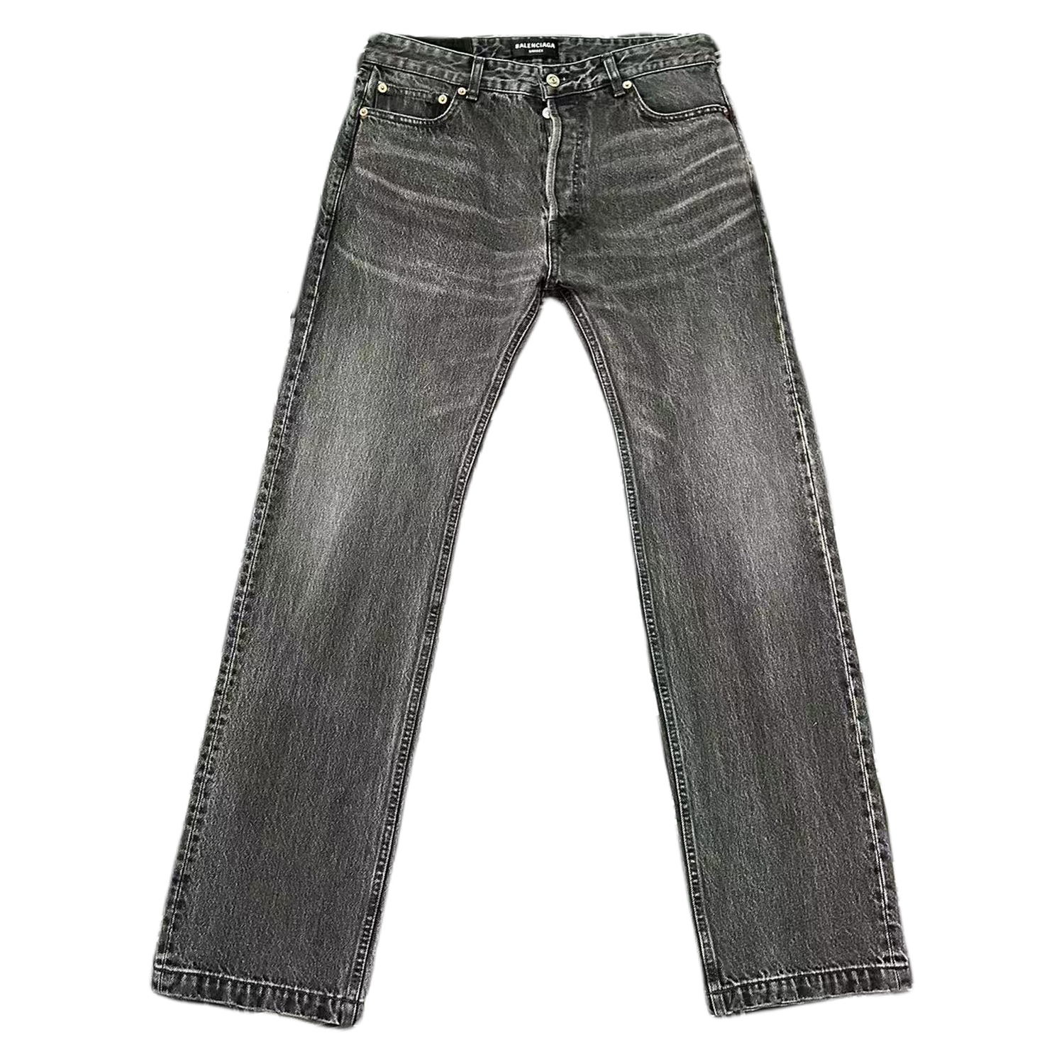 SS22 Джинсы Regular Fit Унисекс Серый Черный Balenciaga, Черный Серый
SS22 Джинсы Regular Fit Унисекс Серый Черный Balenciaga, Черный Серый