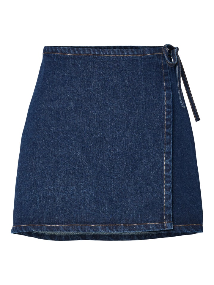 Юбка до колена Pieces, Средне-синий деним
Юбка до колена Pieces, Средне-синий деним