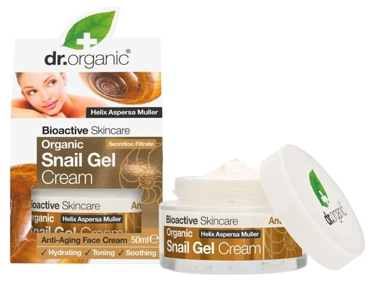 Гель-крем для лица со слизью улитки, 50 мл Dr.Organic Snail Gel
Гель-крем для лица со слизью улитки, 50 мл Dr.Organic Snail Gel