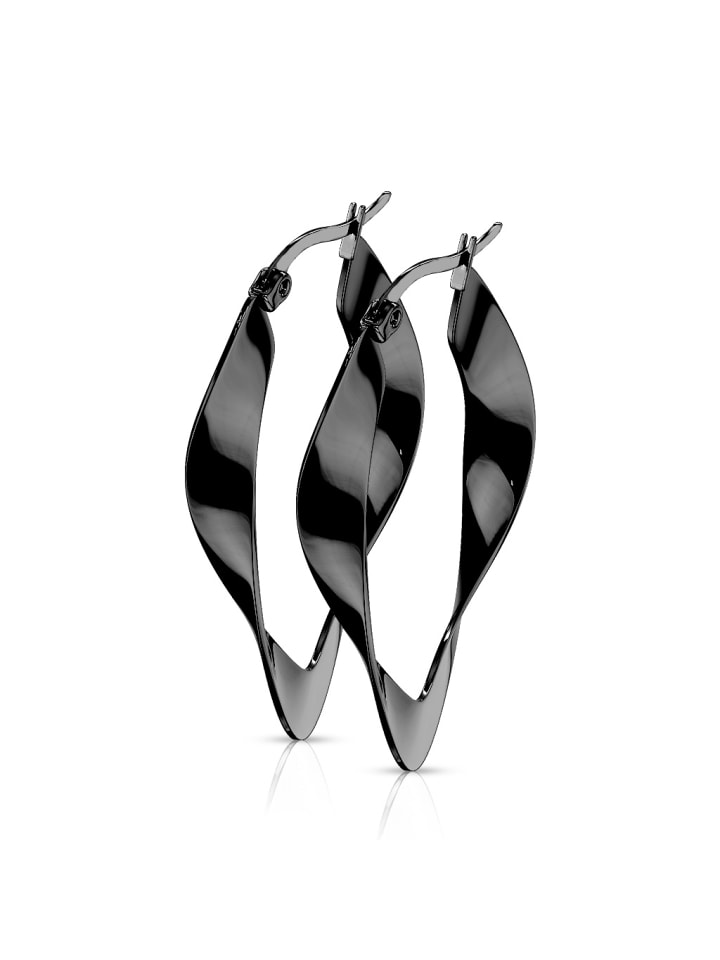 Bungsa Черные серьги-гвоздики
Bungsa Черные серьги-гвоздики