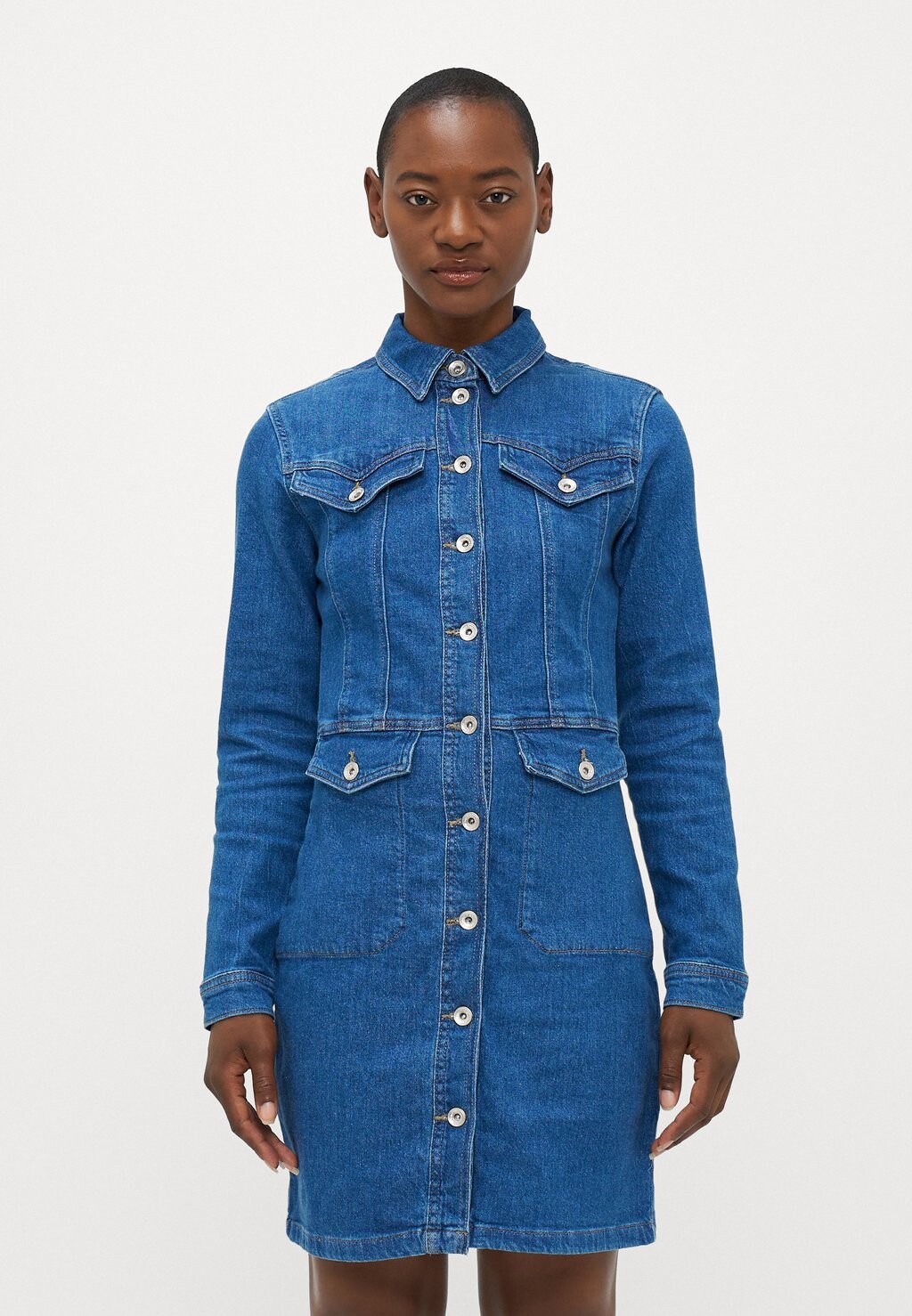 Платье из денима ONLAUGUSTA SHORT DRESS ONLY Petite, синий деним
Платье из денима ONLAUGUSTA SHORT DRESS ONLY Petite, синий деним