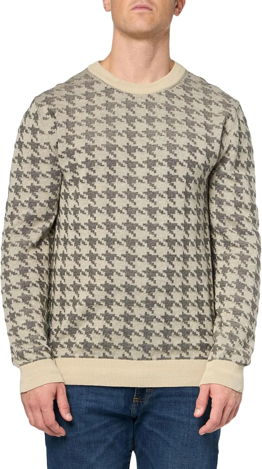 HUGO Мужской вязаный свитер из хлопка
HUGO Мужской вязаный свитер из хлопка