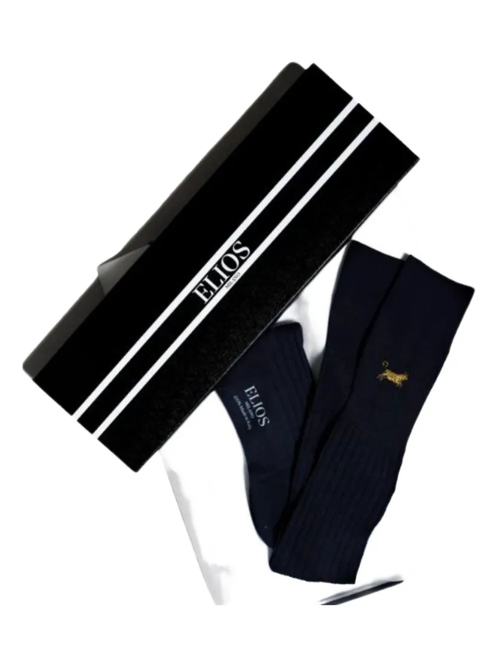 Носки с вышивкой Elios Milano, синий
Носки с вышивкой Elios Milano, синий