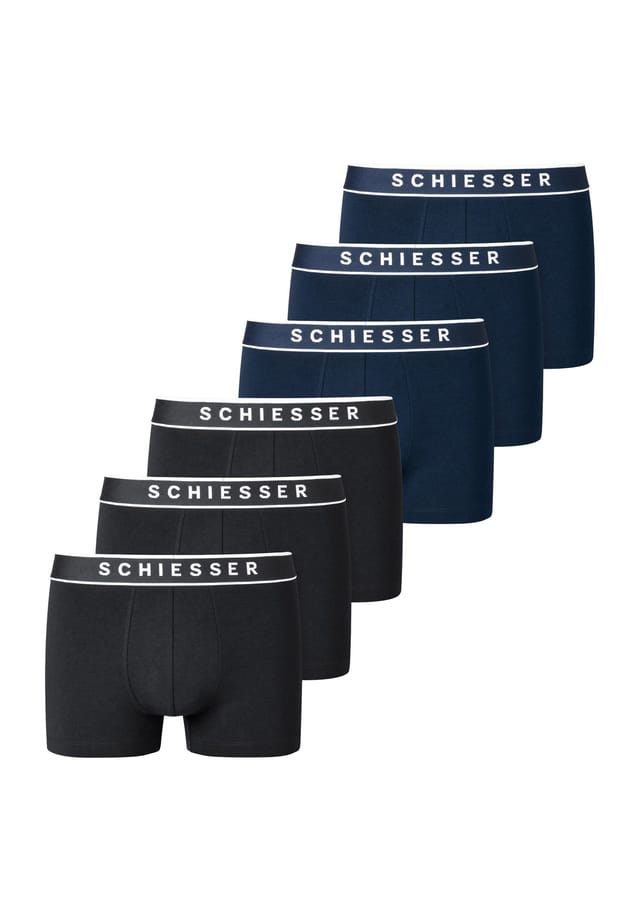 Шорты в упаковке 6 шт. - серия "95/5" с логотипом на поясе s-xxl Schiesser, мультиколор
Шорты в упаковке 6 шт. - серия "95/5" с логотипом на поясе s-xxl Schiesser, мультиколор