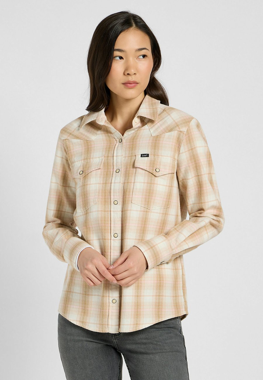 Блуза Lee Button-down blouse, Khaki Plaid/Brown
Блуза Lee Button-down blouse, Khaki Plaid/Brown
