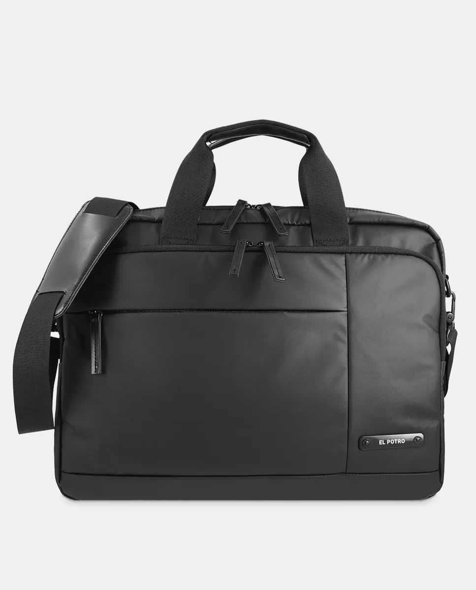 Черный держатель для документов на молнии и дополнительной ручке El Potro, чёрный
Черный держатель для документов на молнии и дополнительной ручке El Potro, чёрный